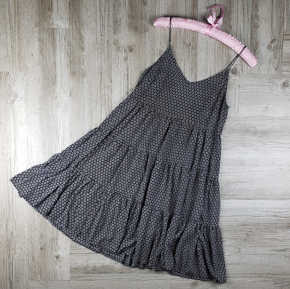 H&M Tiered Flower Print Sundress